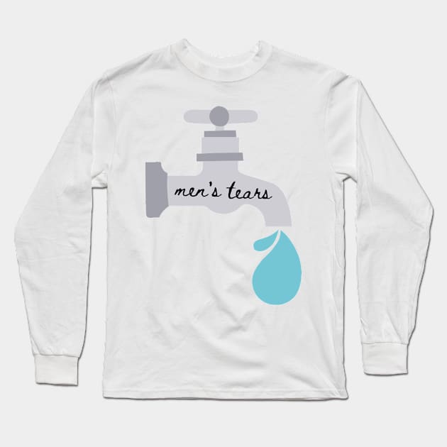 Men's Tears Long Sleeve T-Shirt by ThePureAudacity